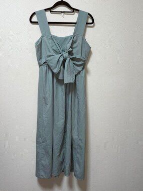 Notewo Ribbon Light Blue Camisole Dress Long M